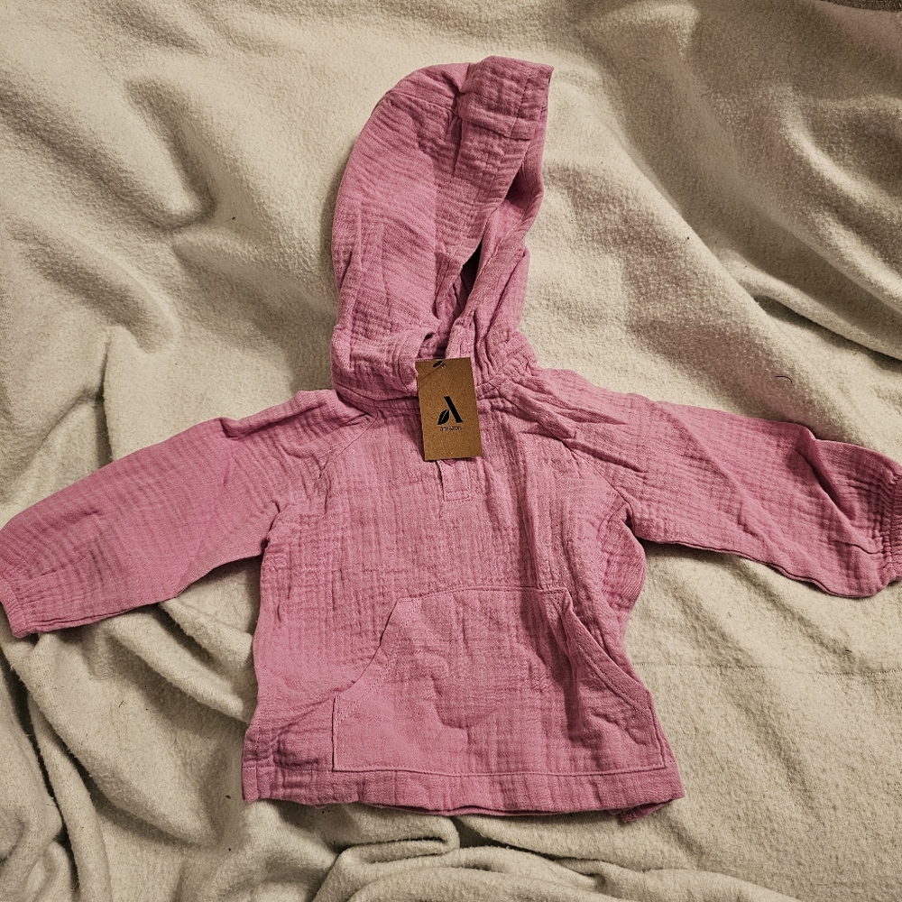 Amazon Aware Cotton Gauze Spring or Fall Weight Hoodie